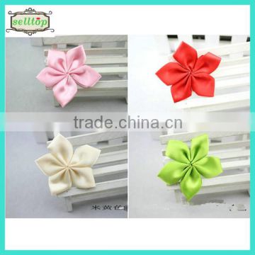 Cheaper hot sale 6cm pull flower ribbon