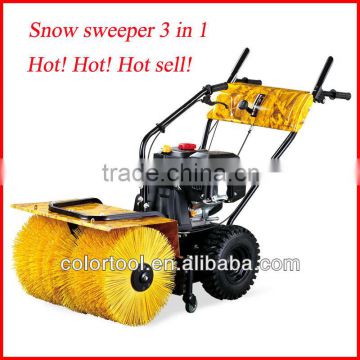 2013 New type gas snow sweeper/handy sweeper clean tools