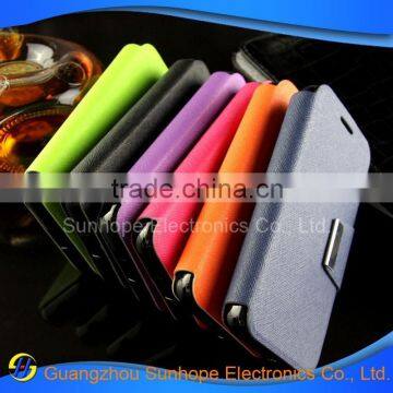 Wholesale Alibaba Leather Wallet Protective Phone Cover for Alcatel One Touch Pixi 3(4.5) OT-4027N case