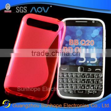 BB Classic Q20 phone case neutral non-slip mate soft S wave TPU mobile cell phone cover shell for Blackberry