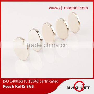 permanent strong N52 neodymium magnets for gold jewelry