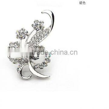Noble Beauty Full Diamond Crystal High-grade Pin Brooch photo-2