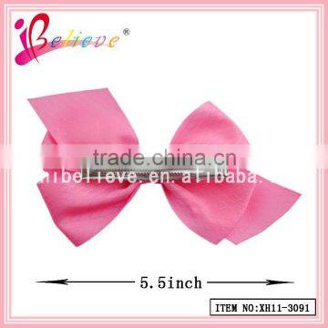 2015 cute girl handmade 196 colors of solid ribbon bow