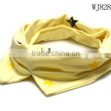 Fashion Cute Polka Dot Printed Kids Girls Cotton Knitted Circle Loop Infinity Scarf photo-5