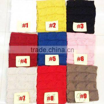 Winter Twist Round Fashion Girl Knit Scarf