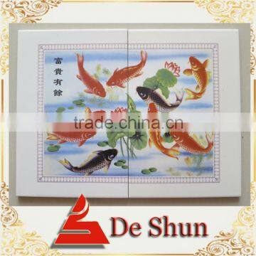 decorative kitchen flower picture tiles