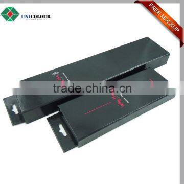 Custom print logo paper packaging box for hair extension