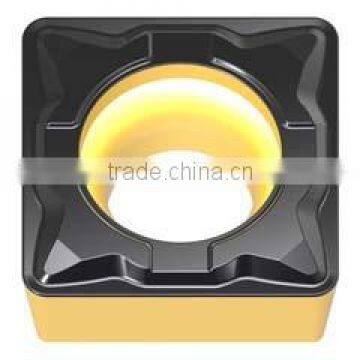 SCMT - FW insert for Steel finishing, Positive angle