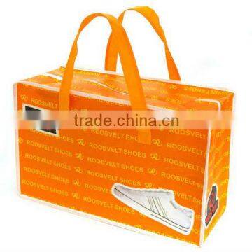 Promotional PP Non Woven Home Furnishing Zipper Bag,PP non woven zipper bags