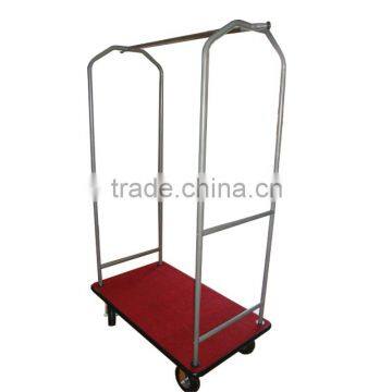 Hotel bellman's luggage cart