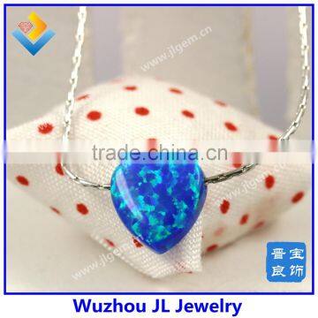 JL Hign Quality Heart Opals Necklace For Wedding Dresses in Valentine's Day photo-5