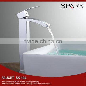 Vennus bathroom single level waterfall basin faucet SK-102