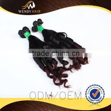 OEM factory SPRIAL CURL 100%brazilian human remy hair