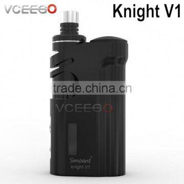 Smoant newest mod vaping Knight V1 TC 60w with Spring loaded 510 pins and SS connector high quality