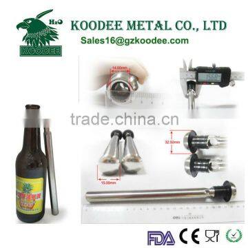Stainless Steel Magic Ice Beer Bottle Cooler Stick photo-5