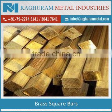 Highly Demanded Brass Square Bar for Mass Purchase by Reliable Exporter