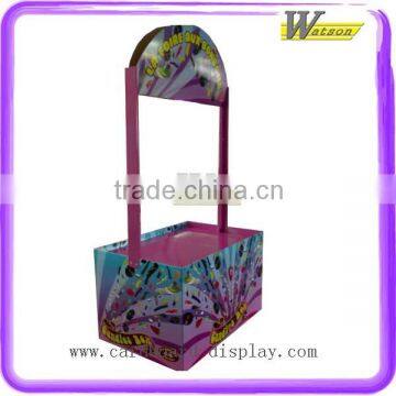 Supermarket Festival Promotional Cardboard Large Dump Bin Display