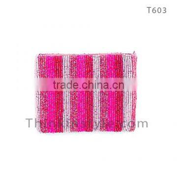 Bead purse T603