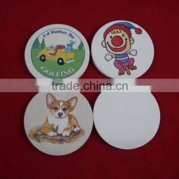 Absorbent ceramic Auto Coaster