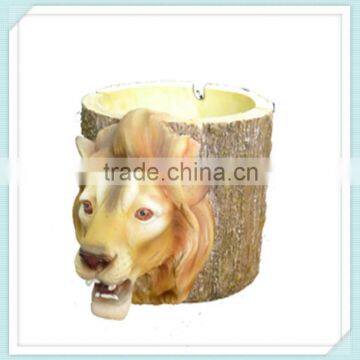 color glazed flower pot for home decor