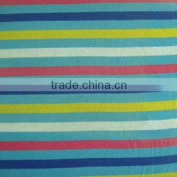 26s 170gsm color-stripes knitting fabric