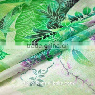 Silk Scarf 100% Silk Printed Chiffon Silk Fabric photo-2