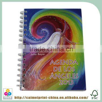 Wholesale china market hardcover wire-o or spiral bound book printing