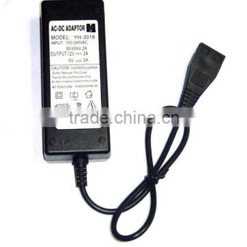 Factory HDD power supply 12V/5V 2A USB to SATA/IDE