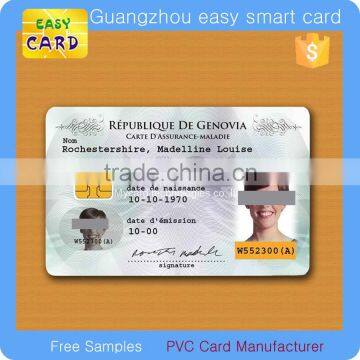 Contact IC Smart ID Card
