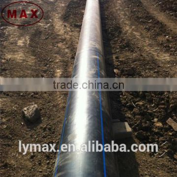 Flexible plastic water HDPE pipe 110mm to carry drinkable water