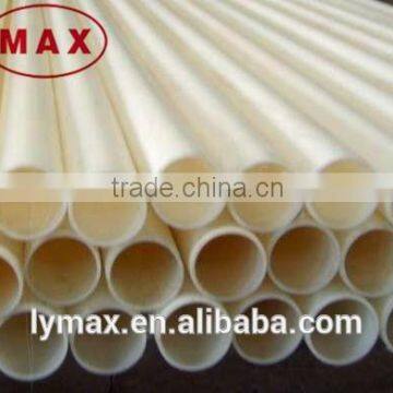 High quality white high pressure plastic UHMWPE pipes tube for dredging