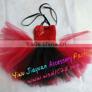 Crochet girl tutu dress