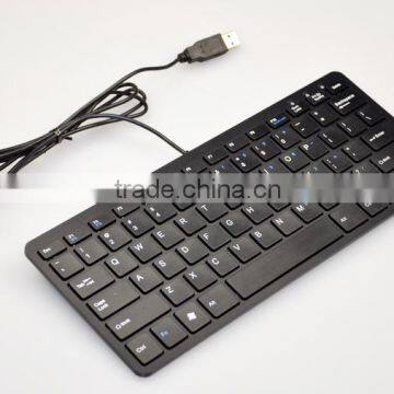 Slim scissors feet keyboard