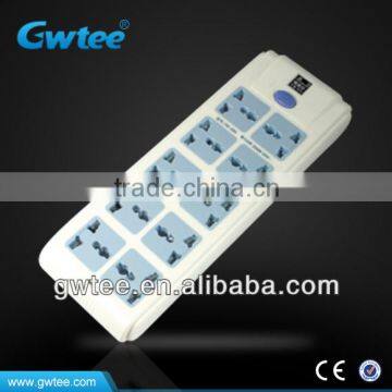 10 Gang Universal European Round Pin Socket FXD-328