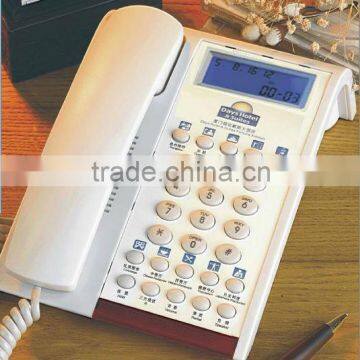 professional design 16 LCD display hotel telephone PY-8007B