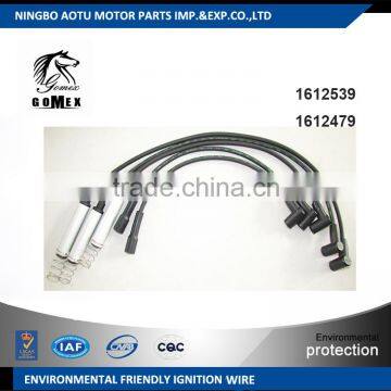 High voltage silicone Ignition wire set, ignition cable kit, spark plug wire1612539,1612479 for OPEL