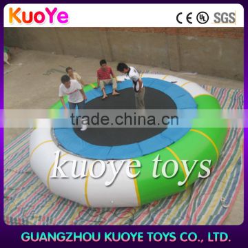 inflatable floating bouncy trampoline,jumping trampoline inflatable water,water inflatable trampoline