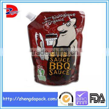 beach plastic packaging stand up frozen juice bag