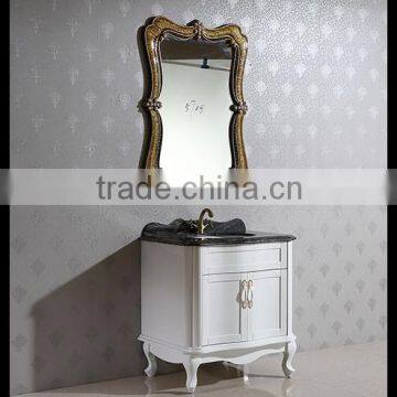 Hard white plastic furniture for bathroom YL-5708-80