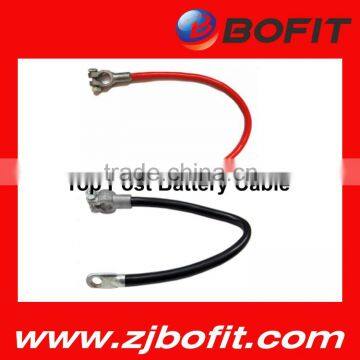 Professional supplier 4 gauge black top post battery cable with lead factory direct price