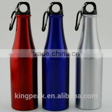 2015 Best Selling Customed aluminum beer bottle /Aluminum drinking bottle good for promotion/Aluminum beer bottle customed lids