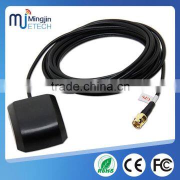 Professional factory supply Water Proof high gain sma connector magnetic gps antenna