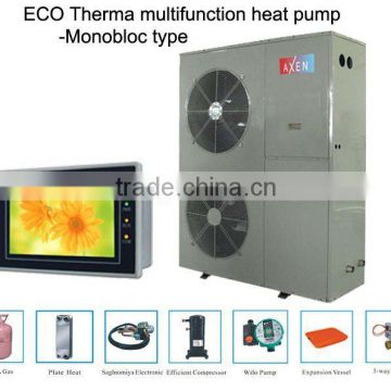 multifunctional hot water heat pump