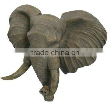 Elephant Resin Statues Polyresin Figurine Animal Decoration photo-5