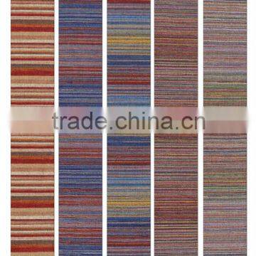 Flatweave woolen durry plain and stripes