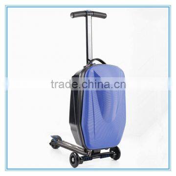 hot sale magical foldable scooter luggage carrier scooter suitcase