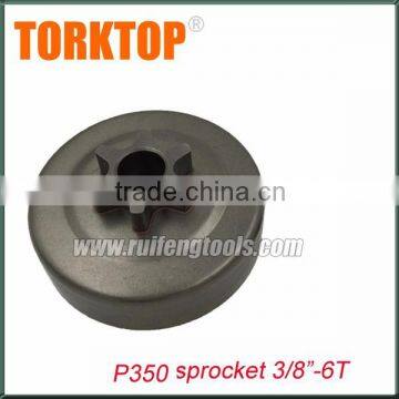 P350 351 Chain saw spare parts sprocket 3/8-6T