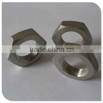 1/2 Inch Hex Locknut Made By Lost Wax Investment Casting 316