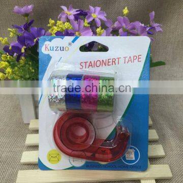 Cellophane tape dispenser arrange ushering a laser color tape aspiration carvin set can be customized LOGO