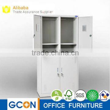 4 door steel cabinet clothes stainless steel locker